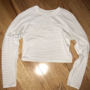 Lululemon Cropped Long Sleeve
